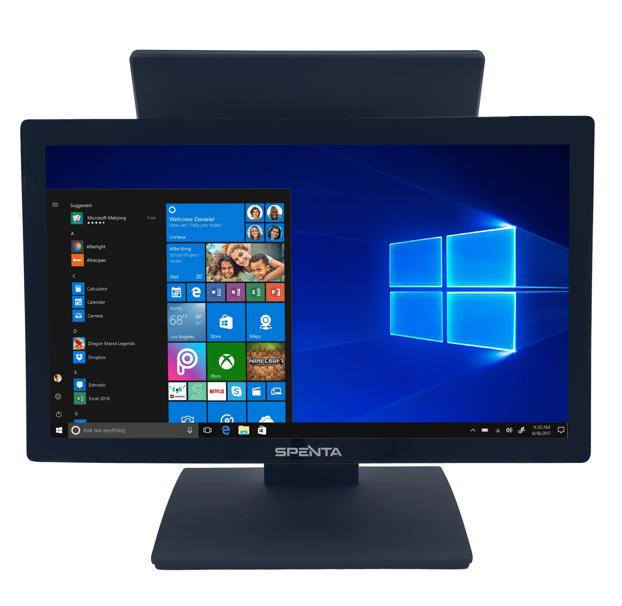 SPENTA 18.5" Dokunmatik (İki Ekranlı) SP-185I CORE i5 5.Nesil 8GB RAM- 128GB SSD- FDOS- POS PC